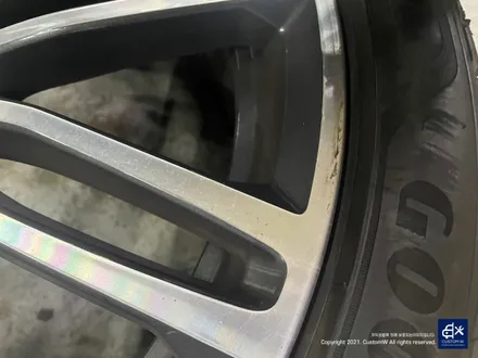 BMW G30 530i 664M 휠수리 후 블랙유광 휠도색 / 용인 처인구