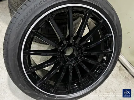 벤츠 GT43 AMG 블랙실버 투톤 유광 휠도색 / 용인 처인구