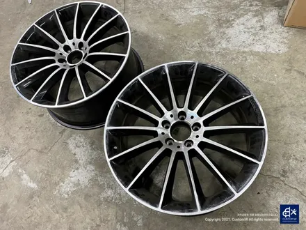 벤츠 CLS450 20인치 마차휠 블랙유광 휠도색 / 용인 처인구