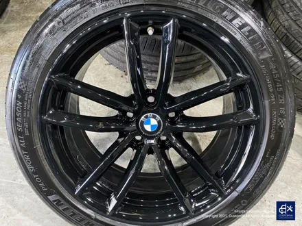 BMW G30 520d 662M 휠수리 후 블랙유광 휠도색 / 용인 처인구