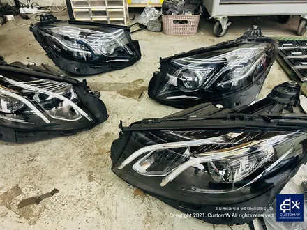 벤츠 W213 E220D 순정 어라운드뷰 360카메라, 와이드콕핏, 멀티빔라이트 설치. / 용인 처인구