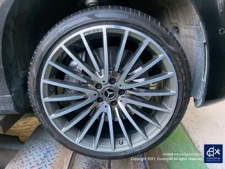 벤츠 W223 S500 휠 상처 수리 후, 다이아몬드 컷팅 휠 복원 / 용인 처인구