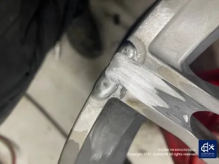 BMW G80 M3 컴페티션  826M 휠 깊은 상처 수리 후, 다이아몬드 커팅 복원 (feat. 블랙 틴팅(선팅) 한 것 같은 스모크 클리어 코팅 마감 처리까지_!) / 용인 처인구