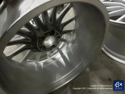잘못된 휠 수리 도색 이력이 있는 벤츠 GT43 AMG 약품 박리 제거 후, 무광 투톤 휠도색 재작업 그리고 카본 세라믹 골드 캘리퍼 도색까지_! (feat. 고객분의 후기글) / 용인 처인구