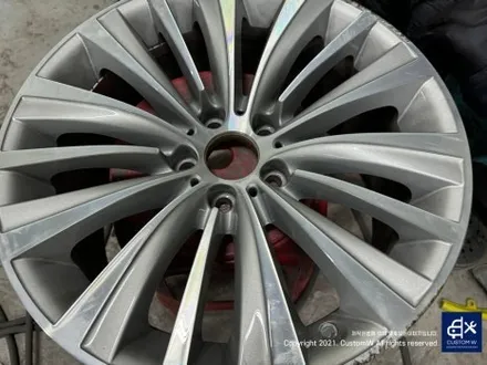 BMW 5GT 19인치 휠 상처 수리 후, 다이아몬드 커팅 복원 / 용인 처인구