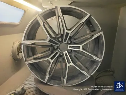 믿고 맡기는 커스텀 W_! 캐리어 카 (세이프 티 로더)를 이용해서 입출고_! BMW G87 신형 M2 블랙 유광 휠도색 & 레드 캘리퍼 도색 / 용인 처인구
