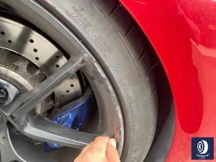 휠 수리 도색 불량 / BMW M4 763M 타 업체 잘못된 휠도색 약품 박리 / 페인트 제거 후, 사틴 블랙 휠 도색 재작업 + 카본 세라믹 골드 캘리퍼 도색 / 용인 처인구