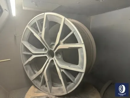 BMW G30 530i 845M 휠 상처 수리 후, 다이아몬드 커팅 복원 / 용인 처인구