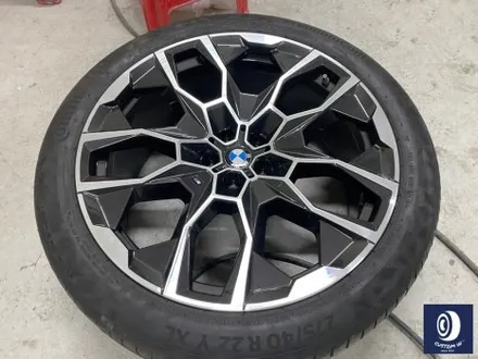BMW X7 40i 913M 22인치 휠 상처 수리 후, 다이아몬드 커팅 휠 복원 / 용인 처인구