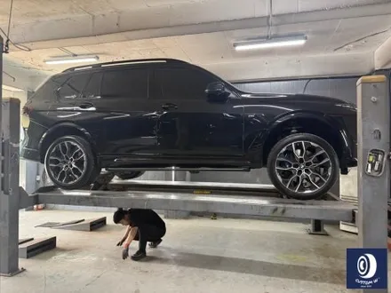 BMW X7 40i 22인치 913M 휠 상처 수리 후, 제트 블랙 / 하이그로시 블랙 (검정 유광) 휠 도색 / 용인 처인구