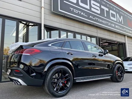 벤츠 신차 GLE53 AMG 블랙유광 휠도색 & 레드 캘리퍼 도색 / 용인 처인구
