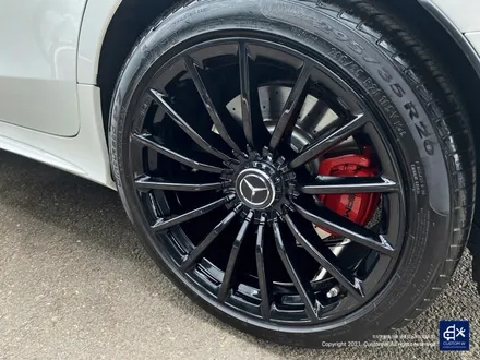 벤츠 GT43 AMG 휠수리 후 블랙유광 휠도색 + 레드 캘리퍼 도색 / 용인 처인구
