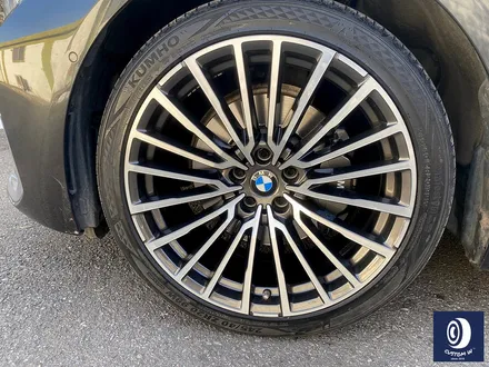 BMW G11 730d 20인치 휠 상처 수리 후, 다이아몬드 커팅 복원 + 브레이크 캘리퍼 부식 / 녹  제거 후, 건메탈 그레이 컬러 도색 / 용인 처인구