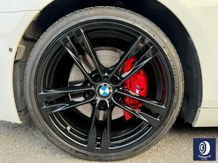 BMW 640D 373M 20인치 휠 수리 도색 불량 약품 박리 / 페인트 제거 후, 블랙 유광 휠 도색 재작업 + 레드 캘리퍼 도색 / 용인 처인구