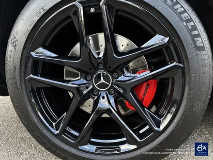 Mercedes-AMG GLE53 블랙유광 휠도색 & 레드 캘리퍼 도색 / 용인 처인구