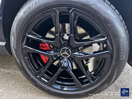벤츠 GLE53 AMG 휠수리 후 블랙유광 휠도색 & 레드 캘리퍼 도색 / 용인 처인구