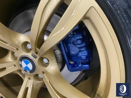타 업체 잘못된 수리 도색 이력이 있는 BMW 640i 약품 박리 / 페인트 제거 후, 골드 휠 도색 + 엄청난 부식 제거 후, 블루 컬러 캘리퍼 도색으로 부식 방지까지_! / 용인 처인구