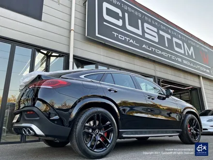 벤츠 신차 GLE53 AMG 블랙유광 휠도색 & 레드 캘리퍼 도색 / 용인 처인구