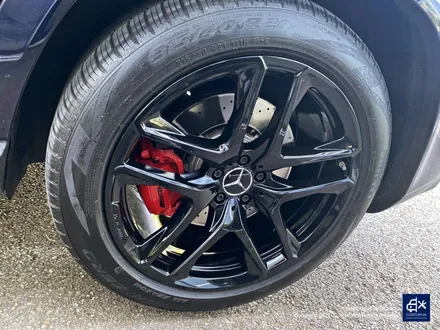 벤츠 GLE53 AMG 휠수리 후 블랙유광 휠도색 & 레드 캘리퍼 도색 / 용인 처인구