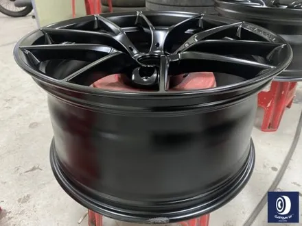 휠 수리 도색 불량 / BMW M4 763M 타 업체 잘못된 휠도색 약품 박리 / 페인트 제거 후, 사틴 블랙 휠 도색 재작업 + 카본 세라믹 골드 캘리퍼 도색 / 용인 처인구