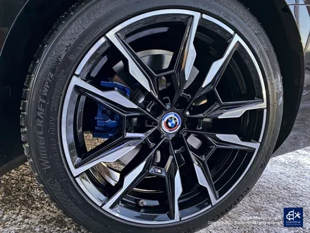 BMW i4 M50 기존 도색 제거 약품 박리 후, 블랙 폴리시 휠 + 블루 캘리퍼 도색 / 용인 처인구