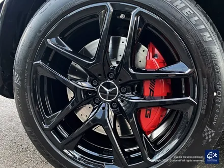 Mercedes-AMG GLE53 블랙유광 휠도색 & 레드 캘리퍼 도색 / 용인 처인구