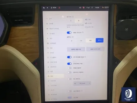 테슬라 모델 S 19인치 블랙 유광 휠도색 + 레드 캘리퍼 도색 / 용인 처인구