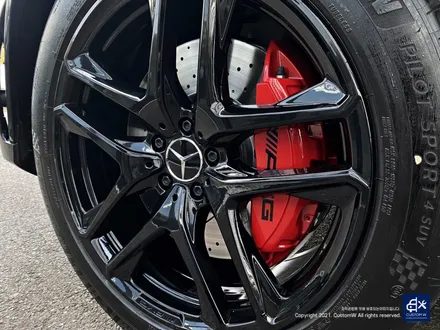 Mercedes-AMG GLE53 블랙유광 휠도색 & 레드 캘리퍼 도색 / 용인 처인구