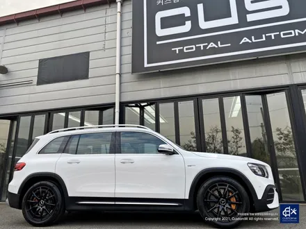 벤츠 신차 GLB35 AMG 블랙유광 휠도색 + 골드 캘리퍼 도색 / 용인 처인구