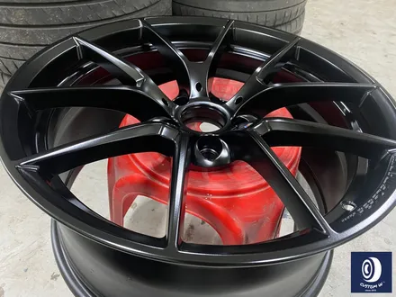 휠 수리 도색 불량 / BMW M4 763M 타 업체 잘못된 휠도색 약품 박리 / 페인트 제거 후, 사틴 블랙 휠 도색 재작업 + 카본 세라믹 골드 캘리퍼 도색 / 용인 처인구