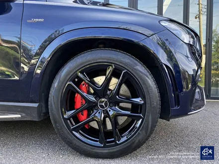 벤츠 GLE53 AMG 휠수리 후 블랙유광 휠도색 & 레드 캘리퍼 도색 / 용인 처인구