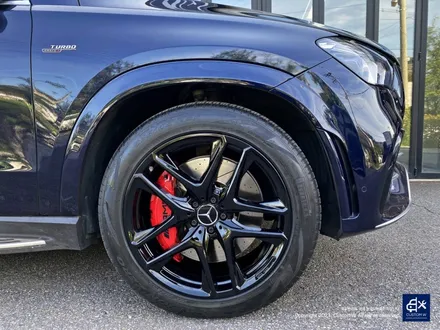 벤츠 GLE53 AMG 휠수리 후 블랙유광 휠도색 & 레드 캘리퍼 도색 / 용인 처인구