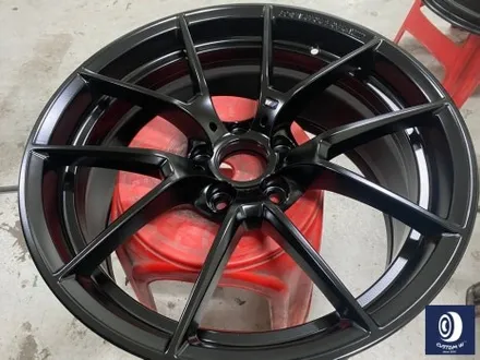 휠 수리 도색 불량 / BMW M4 763M 타 업체 잘못된 휠도색 약품 박리 / 페인트 제거 후, 사틴 블랙 휠 도색 재작업 + 카본 세라믹 골드 캘리퍼 도색 / 용인 처인구