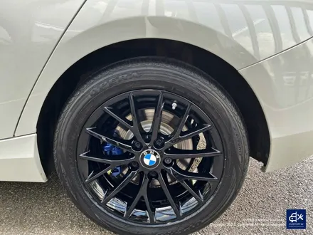 BMW 118d 휠수리 후 블랙유광 휠도색 + 블루 캘리퍼 도색 / 용인 처인구
