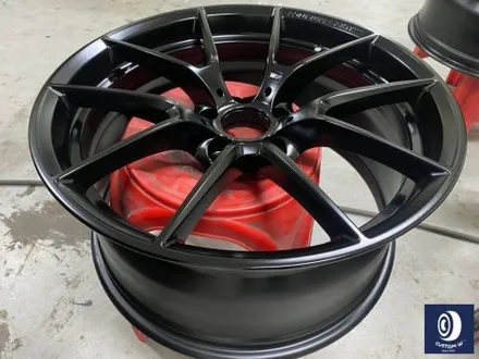 휠 수리 도색 불량 / BMW M4 763M 타 업체 잘못된 휠도색 약품 박리 / 페인트 제거 후, 사틴 블랙 휠 도색 재작업 + 카본 세라믹 골드 캘리퍼 도색 / 용인 처인구
