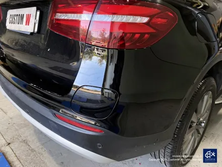 벤츠 GLC350e 리어 범퍼 수리 + 휠수리 후 무광 그레이 휠도색 + 블랙 캘리퍼 도색 / 용인 처인구