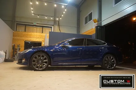 테슬라 모델 S 100D 휠수리(휠복원) / 용인 처인구