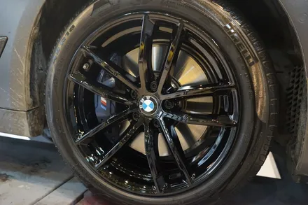 하이그로시블랙 휠도색 - BMW G30 530I / 용인 처인구