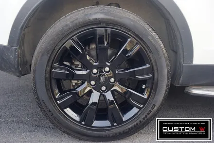 랜드로버 디스커버리 스포츠 블랙유광 휠도색. / 용인 처인구