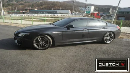 BMW 640d 블랙유광 휠도색, 고스트크롬 휠도색 2가지 컬러 휠도색 작업 함께 보기. / 용인 처인구