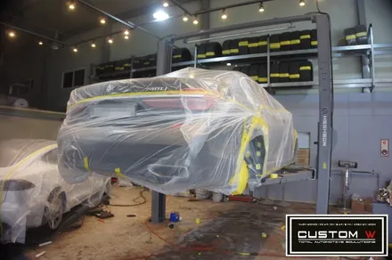 BMW G11/G12 740LI 휠상처수리후 건메탈 휠도색 , 골드 캘리퍼 도색.! / 용인 처인구