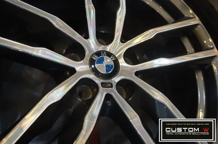 BMW X3 G01 662M 19인치 휠 다이아몬드 컷팅 휠상처 수리 휠복원. 수입차 휠수리도색. 커스텀W / 용인 처인구