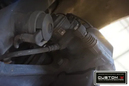 BMW Z4 부식 녹 제거후, 캘리퍼 도색 그리고 잘못된 휠도색 이력 박리후, 하이퍼 실버 휠도색 재작업. 커스텀W / 용인 처인구