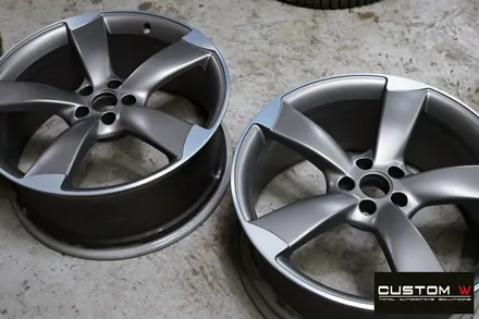 아우디 A7 스포츠테크 휠 다이아몬드컷팅 휠 수리 / 용인 처인구