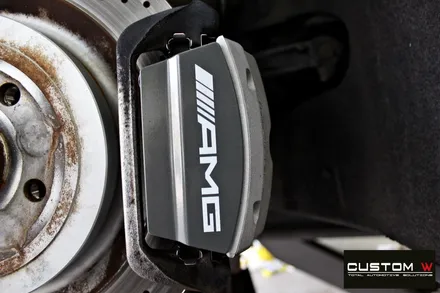 벤츠 GT AMG 쿠페 정확한 공정으로 블랙유광 휠 도색, 골드 캘리퍼 도색 / 용인 처인구