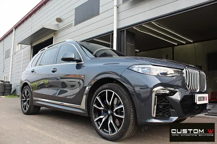 BMW X7 휠 1개 다이아몬드 컷팅 휠복원 / 용인 처인구
