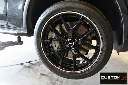 벤츠 신형 GLC43 AMG  블랙실버 투톤 휠도색 / 용인 처인구