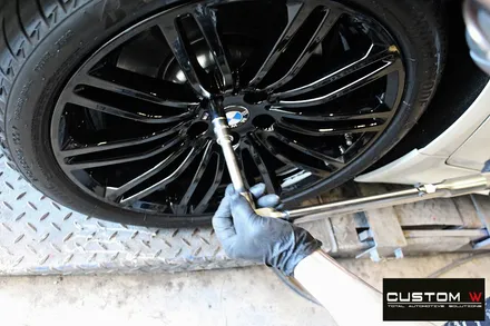 BMW G30 M540i 664M 블랙유광 휠도색 / 용인 처인구