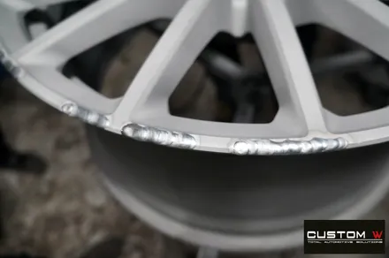 벤츠 GT43 AMG 휠 상처 수리 후 다이아몬드 컷팅 휠복원 / 용인 처인구