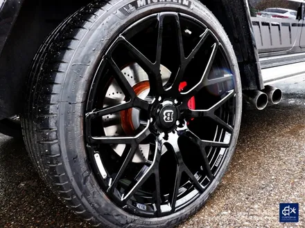 벤츠 G63 AMG 지바겐 휠수리 후 블랙유광 휠도색 / 용인 처인구